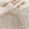 zari stripes white or off white linen saree organic linen saree with blouse piece. Step into elegance with our sophisticated tissue linen sarees, adorned in refreshing pastel shade of mint green that exude timeless charm. Crafted with airy, breathable linen, this saree ensure comfort while making a striking statement with their unique silver zari stripes. Perfect for any occasion, from casual gatherings to formal events, these sarees are versatile and effortlessly stylish. this saree comes with a running blouse piece, completing the ensemble with grace and finesse. Elevate your wardrobe with these exquisite pieces that blend luxury with comfort seamlessly.