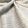 zari stripes white or off white linen saree organic linen saree with blouse piece. Step into elegance with our sophisticated tissue linen sarees, adorned in refreshing pastel shade of mint green that exude timeless charm. Crafted with airy, breathable linen, this saree ensure comfort while making a striking statement with their unique silver zari stripes. Perfect for any occasion, from casual gatherings to formal events, these sarees are versatile and effortlessly stylish. this saree comes with a running blouse piece, completing the ensemble with grace and finesse. Elevate your wardrobe with these exquisite pieces that blend luxury with comfort seamlessly.