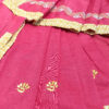 Red embroidered handloom soft cotton saree.This handloom soft cotton saree is a captivating blend of style and comfort. The beautiful floral motif embroidery, neatly done.