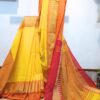 handloom cotton saree tellow cotton saree bengal handloom saree blouse